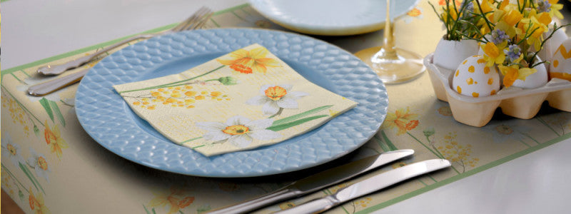 Salvete Duni 33x33/20 Spring Daffodil