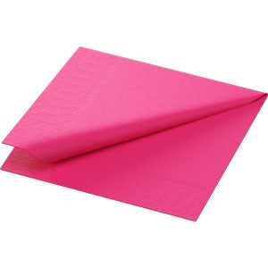 Salvete 3-slojne 40x40/125 Tissue Fuksija