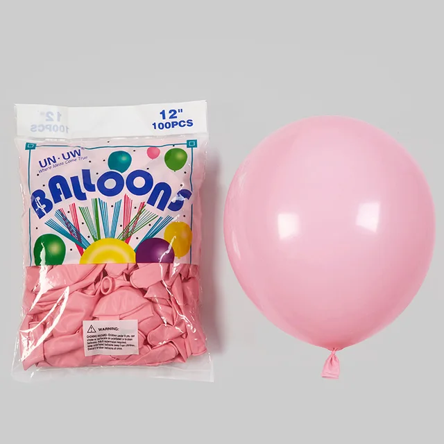 Lateks baloni 100/1 12" Roza