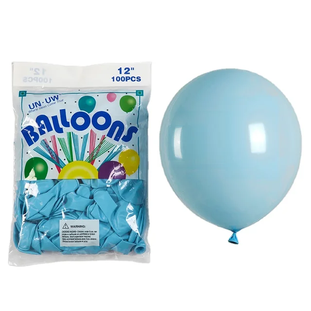 Lateks baloni 100/1 12" Svijetlo plava