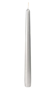 Duni Svijeće Antique 245x22 mm Srebrena