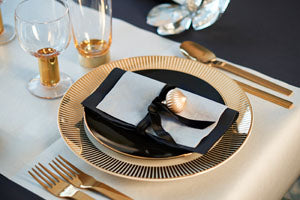 Salvete 3-slojne 33x33/20 Tissue Srebrene