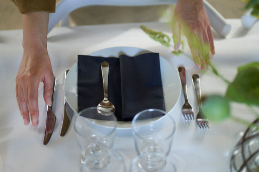 Salvete BioDunisoft nalik platnu jednobojna 40x40/60 Crna