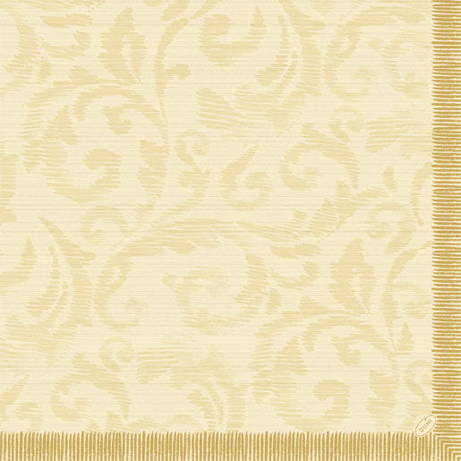 Set za dekor stola Rich Damast Cream za 50 osoba
