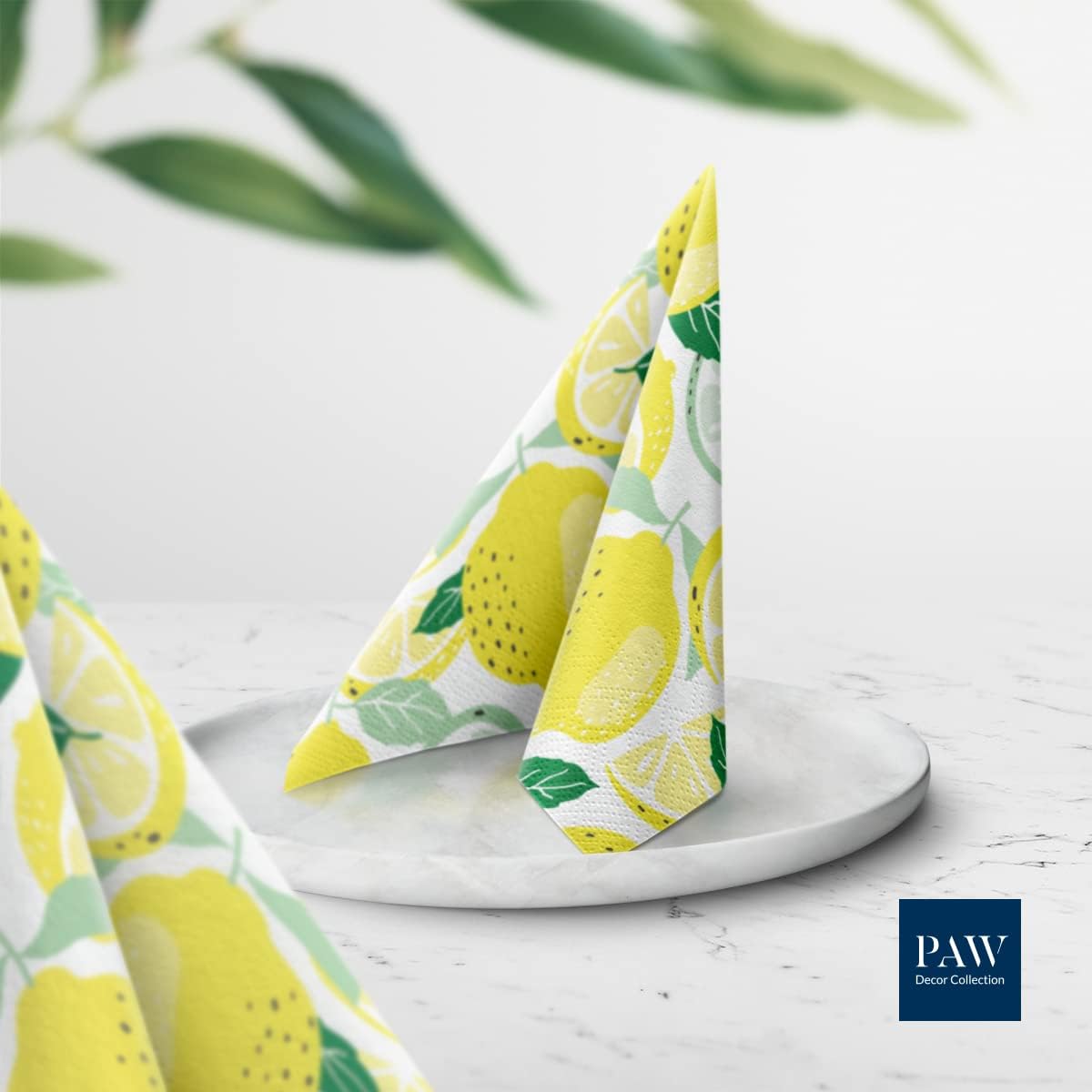 Salvete troslojne 33x33 cm Limun 1/20