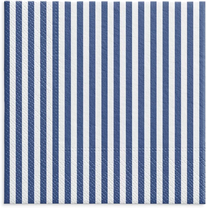 Salvete troslojne dvostrukog dizajna 33x33 Sea Knot Stripes 1/20