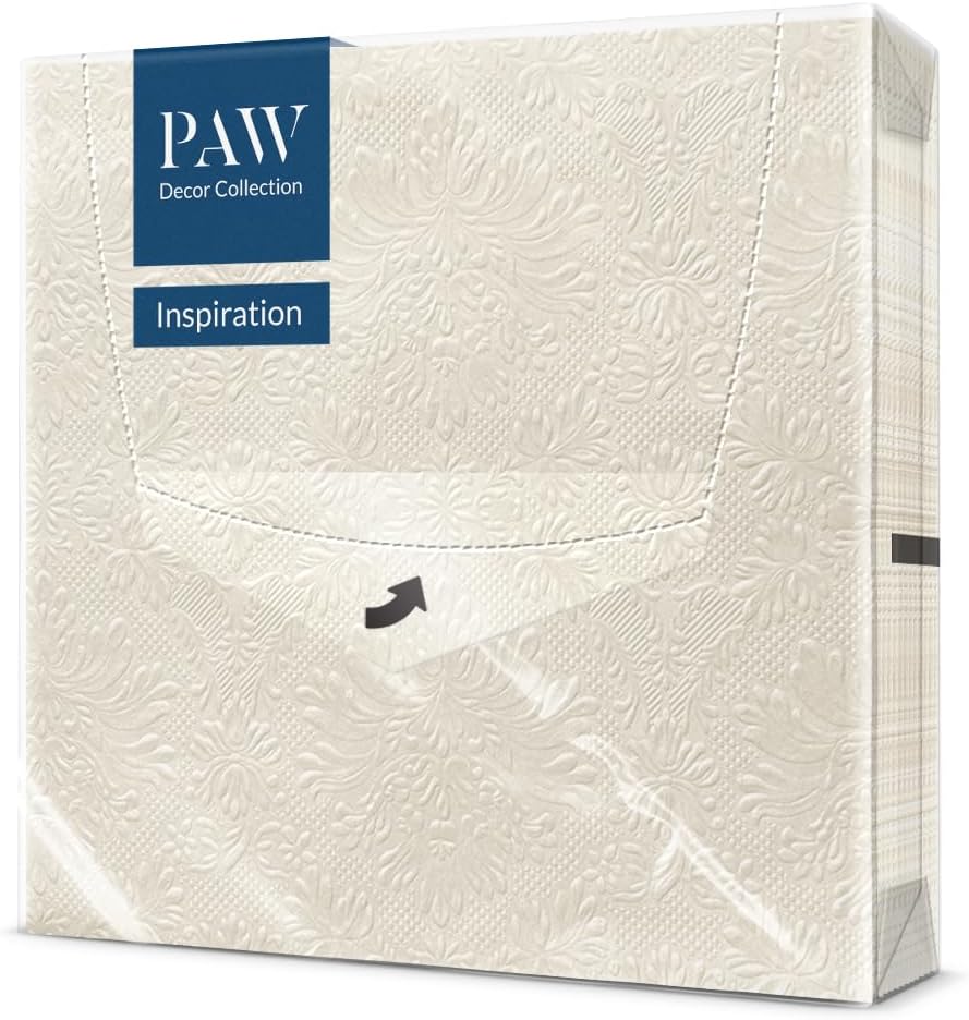 Salvete troslojne 33x33 cm Inspiration Classic cream 1/20