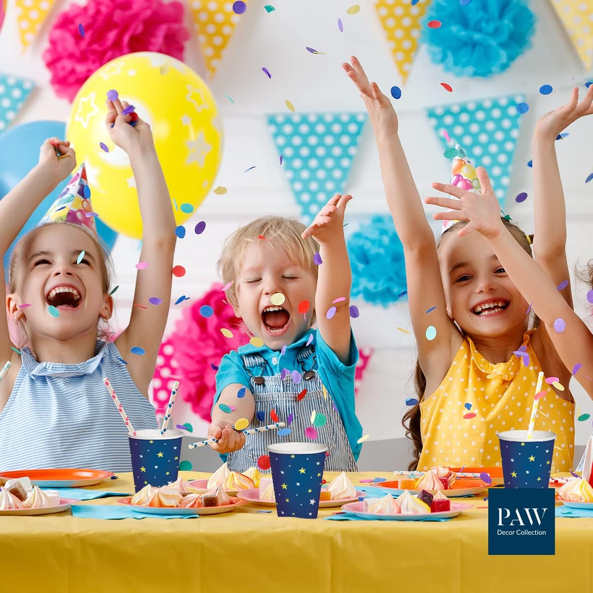 Papirni tanjir 18cm 1/10 Svemir