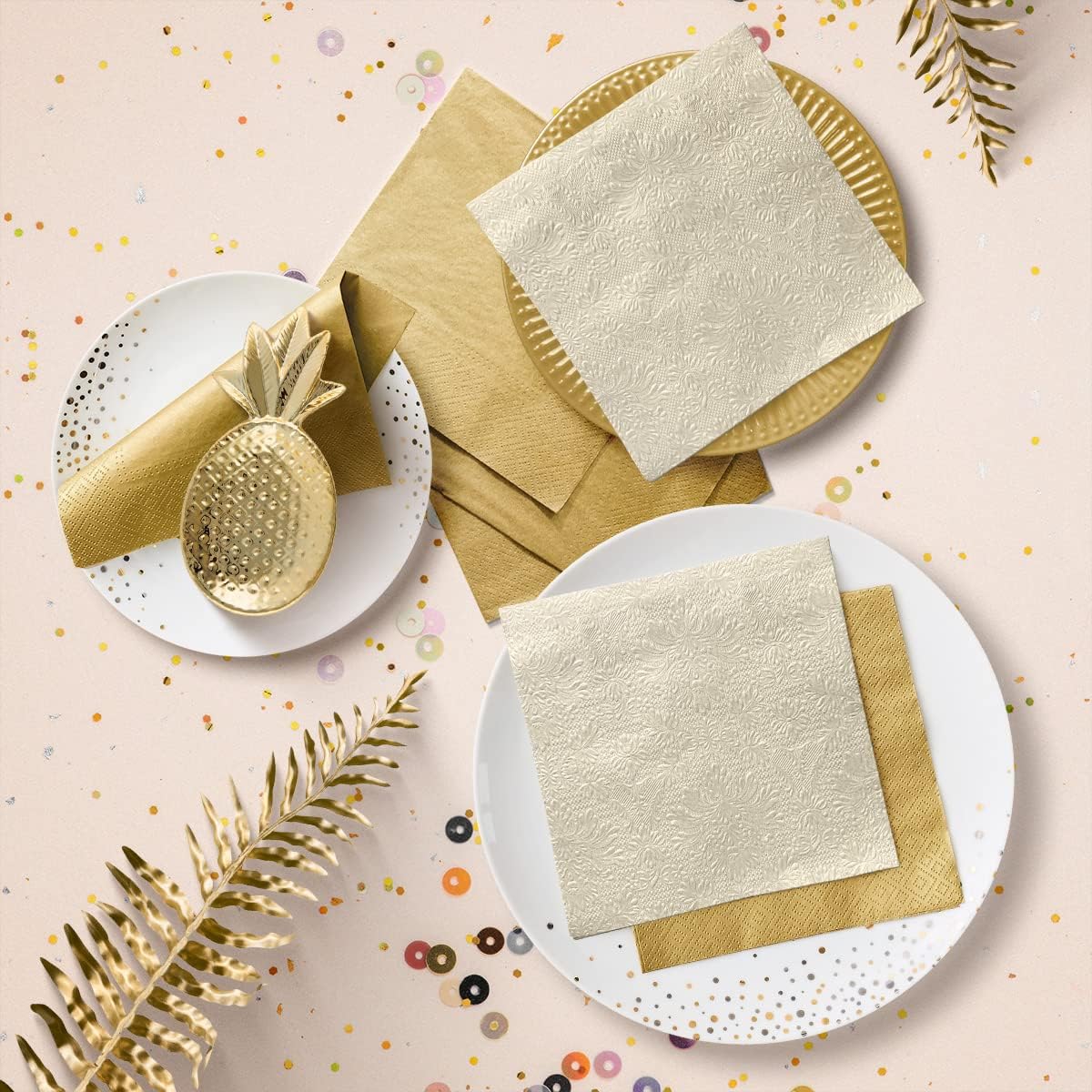 Salvete troslojne 33x33 cm Inspiration Classic cream 1/20