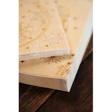 Salvete Duni 3-slojne 40x40/250 Star Shine Cream