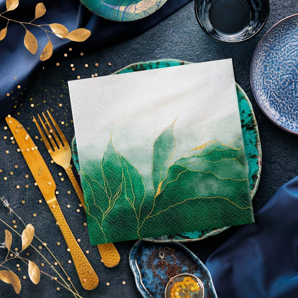 Salvete troslojne 33x33 cm Green Dream 1/20