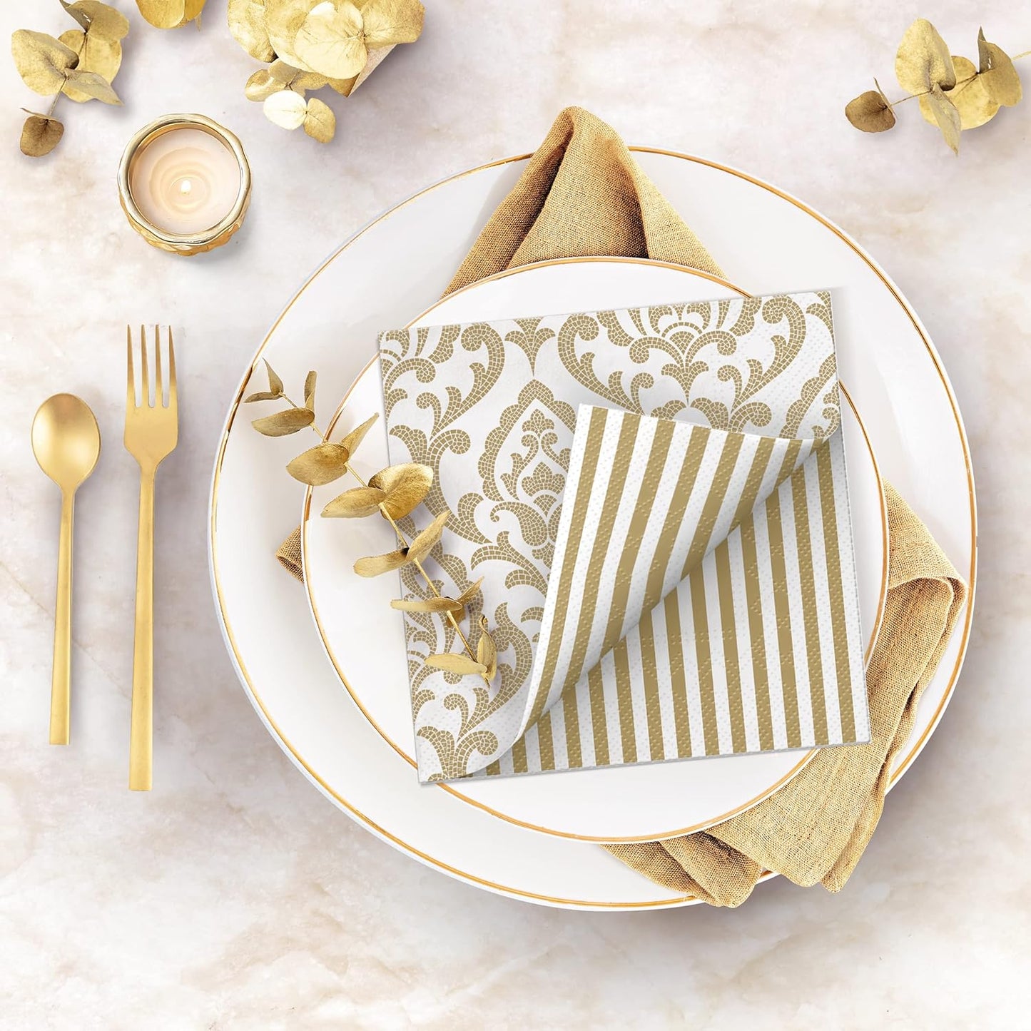 Salvete troslojne dvostrukog dizajna 33x33 Portuguese Tiles 1/20