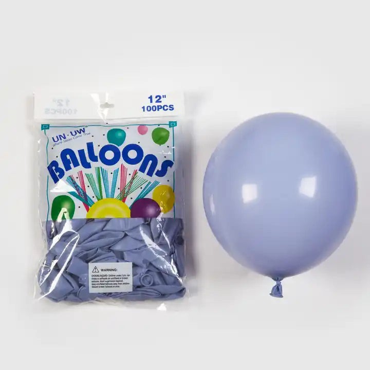 Lateks baloni 100/1 12" Plavo-ljubičasta