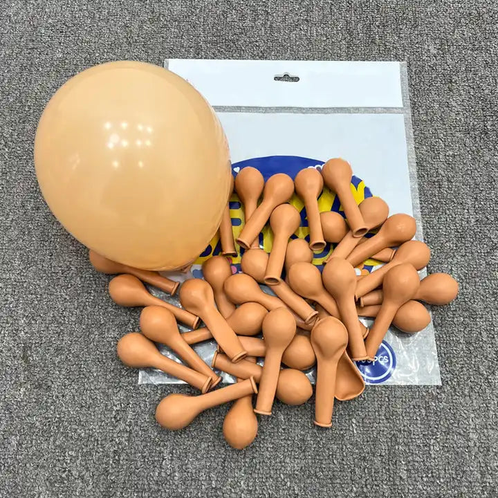 Lateks baloni 12" Bež tamna 1 kom