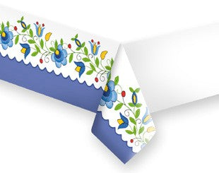 Papirni stolnjak Narodni vez ljubičica 120x180