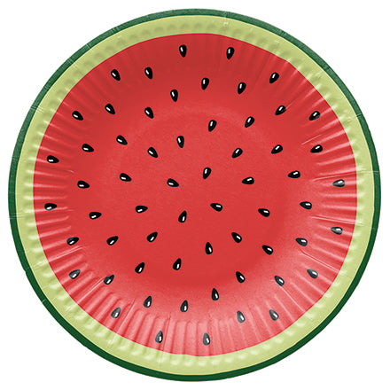 Papirni tanjir 18cm 1/10 Lubenica