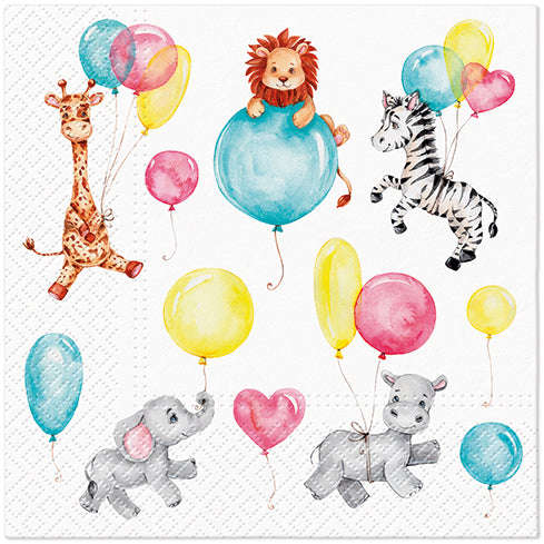 Salvete troslojne 33x33 cm Child Funs 1/20