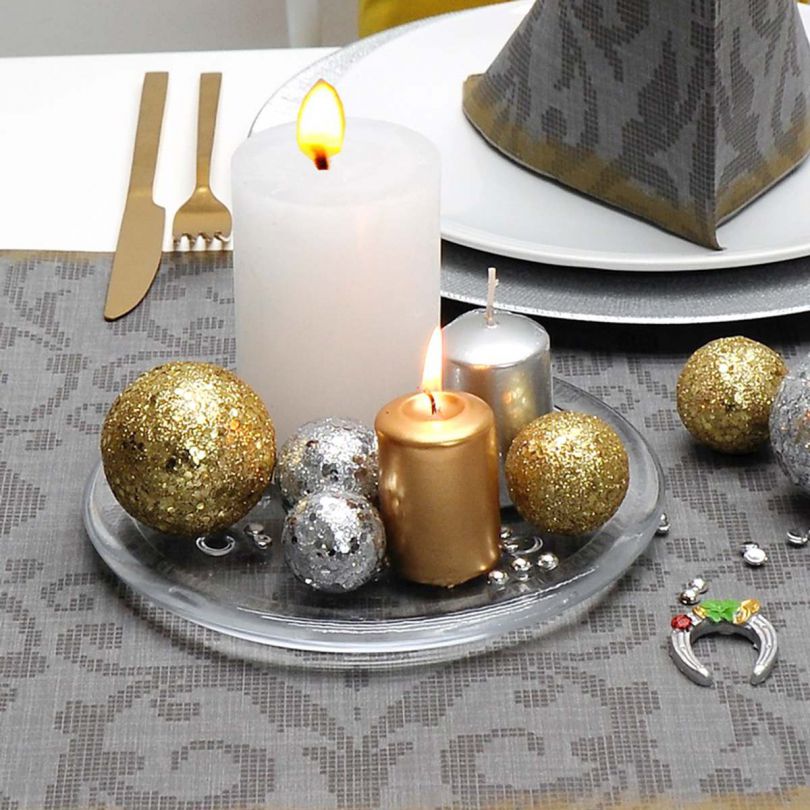 Salvete Festive Granite Grey 33x33 Tissue