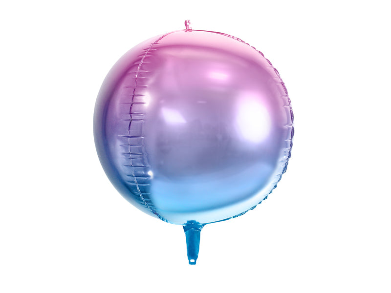 Folijski balon Sirena ljubičasto-plavi 35 cm(zrak-helijum)