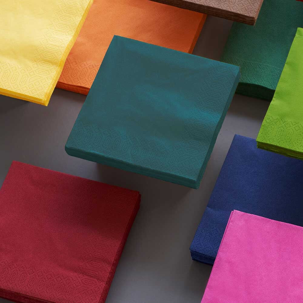 Salvete 2-slojne Tissue 24x24/300 Bordo