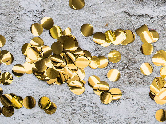Konfeti gold 15 gr