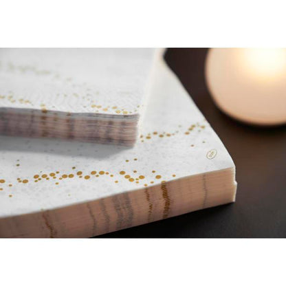 Salvete 3-slojne Tissue 33x33/50 Stardust White