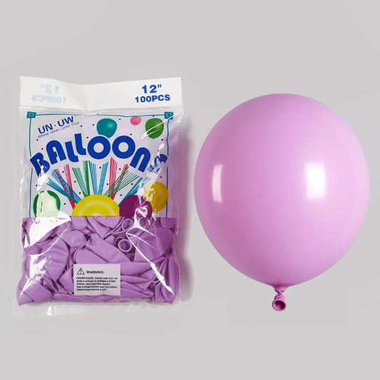 Lateks baloni 100/1 12" Svijetlo pink
