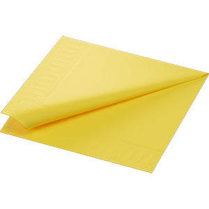Salvete  2-slojne Tissue 40x40/125 Žuta