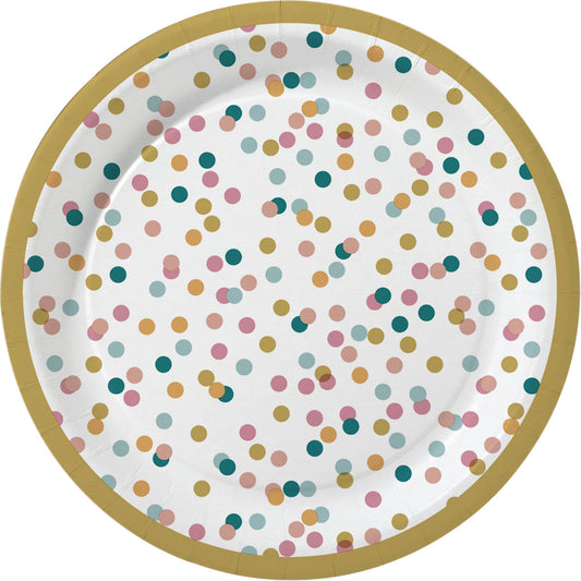 Papirni  tanjiri 22cm/10 Dream Dots