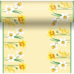 Dunicel runer nalik platnu  0,4x4,8 m Spring Daffodil