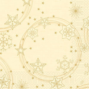Salvete Duni  Classic  40x40/50 Star Shine Cream