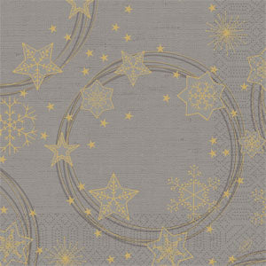 Salvete BioDunisoft  nalik tkanini 40x40/ 60 Star Shine Granit Grey