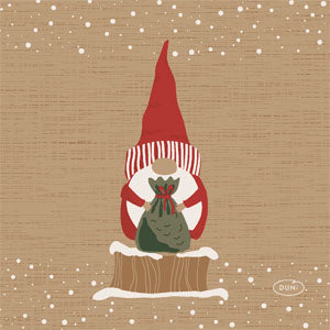 Salvete  33x33/20 Tissue Natural Tomte