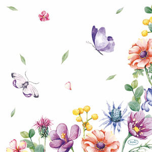 Salvete  Duni 33x33/20  Breezy Butterflies