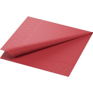 Salvete 3-slojne Tissue 40x40/125 Crvena