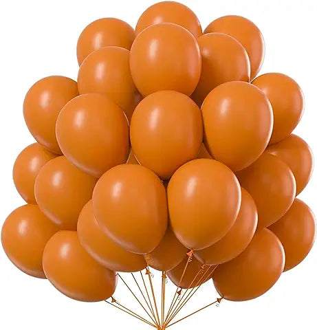 Lateks baloni 100/1 12"  Cigla-narandžasta