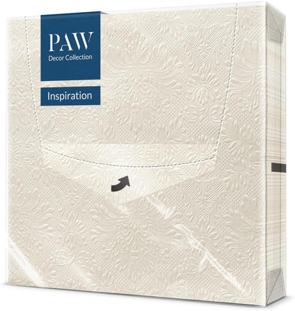 Salvete troslojne 33x33 cm Inspiration Classic cream   1/20