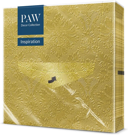Salvete troslojne 33x33 cm Inspiration Classic gold   1/20