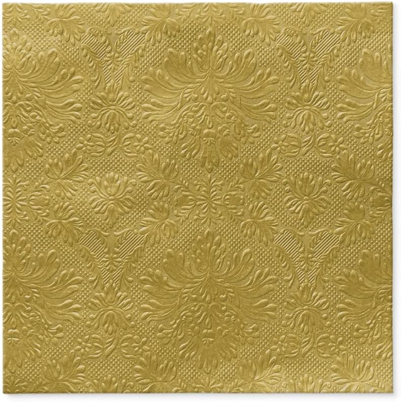 Salvete troslojne 33x33 cm Inspiration Classic gold   1/20