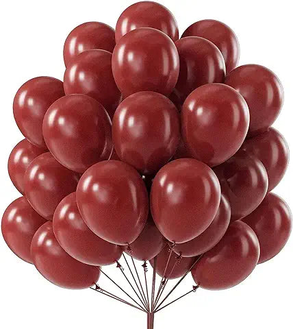 Lateks baloni 100/1 12"  Bordo