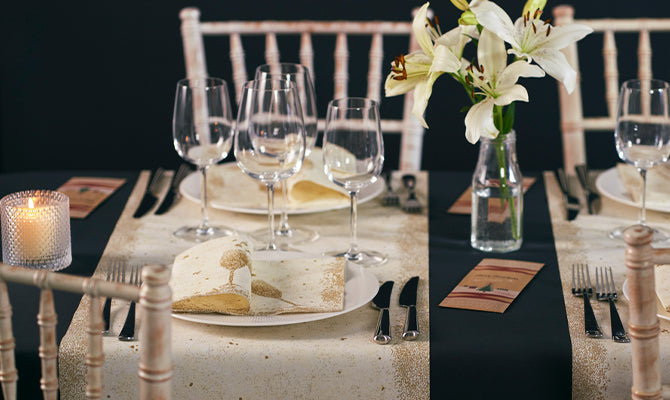 Salvete 3-slojne Tissue 33x33/50 Stardust Cream