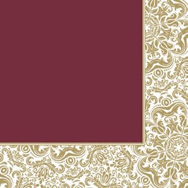 Salvete Daisy 33/20 Ornament Frame Claret