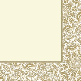 Salvete Daisy 33/20 Ornament Frame Gold