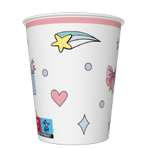 Papirne čaše Daisy Šareni Unicorn