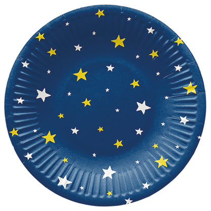 Papirni tanjir 18cm 1/10  Svemir