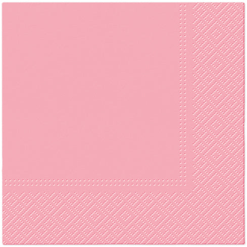 Salvete troslojne 33x33 cm roza 1/20