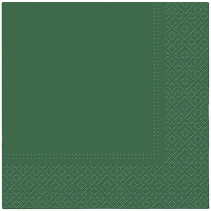 Salvete troslojne 33x33 cm bor zelena 1/20