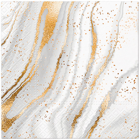 Copy of Salvete troslojne 33x33 cm Golded Marble 1/20