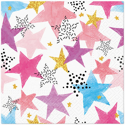 Party paket Rose Gold Star Big
