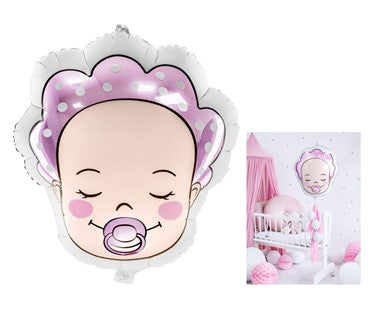 Balon folijski baby girl 45x40 cm